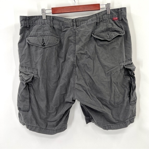 LEVI STRAUSS Men's Gray Ripstop Cargo Shorts Waist Size 42 - Picture 7 of 13